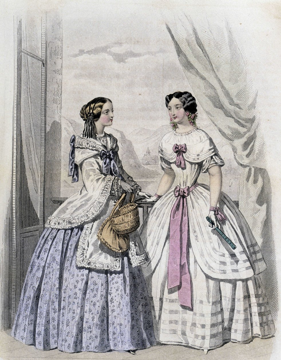 2 modieuze vrouwen - in 