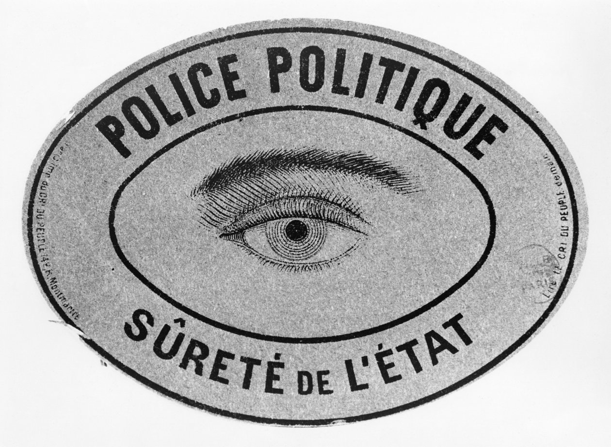 Advertentie waarschijnlijk gepubliceerd in de krant Le Cri du Peuple, in beslag genomen door de politie, 1886 door French School
