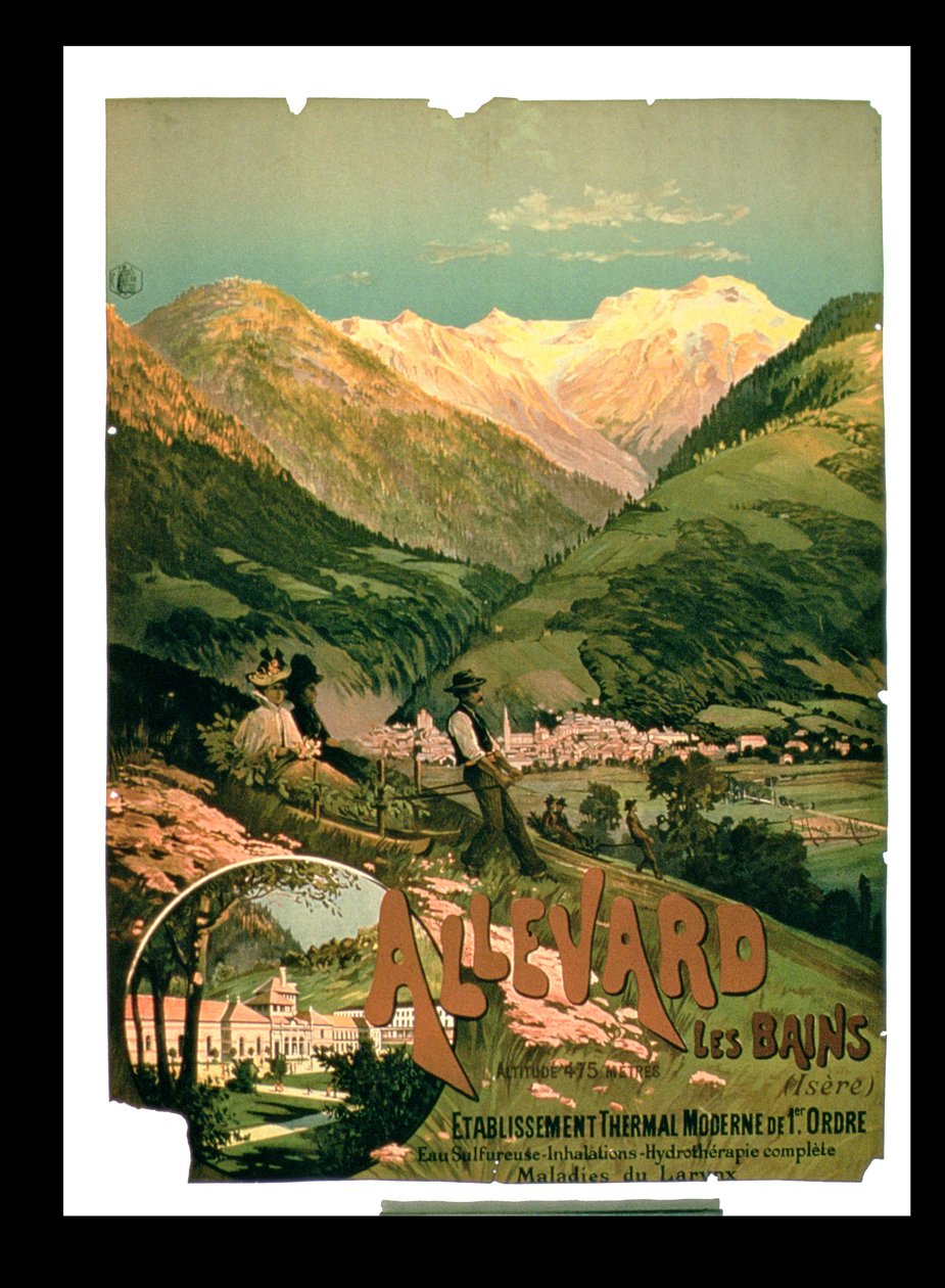 Advertentie voor Allevard Les Bains, Isere door French School