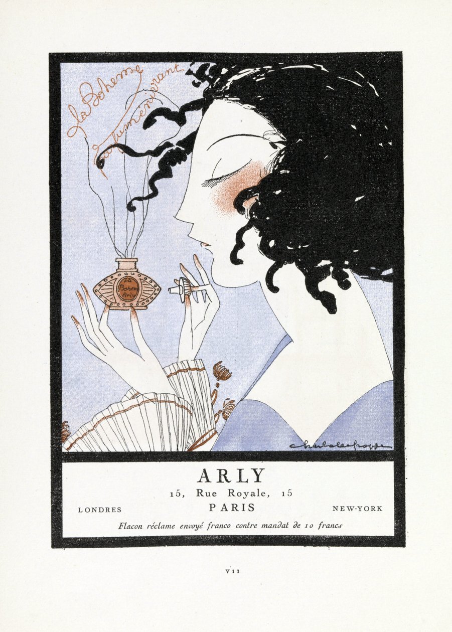 Advertentie voor "La Boheme d