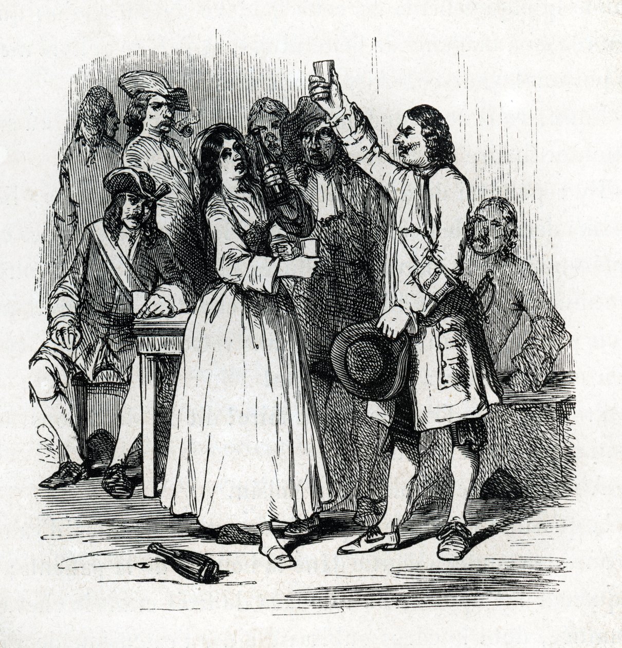Affaire des Poisons (gravure) 1846 door French School