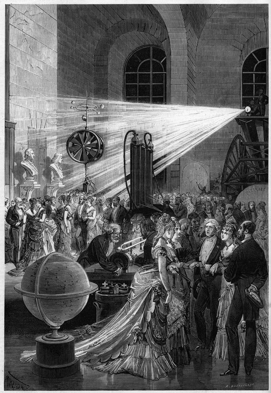 Een avond in het Observatorium van Parijs, 10 april door French School