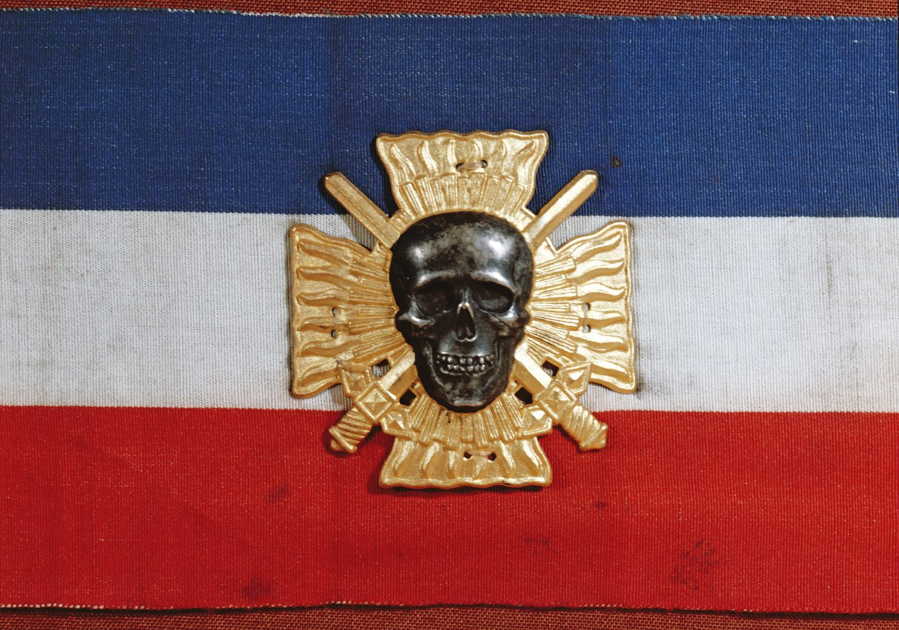 Armband van de Croix-de-Feu door French School