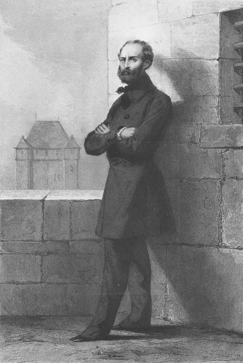 Armand Barbès, ca. 1848 (gravure) door French School