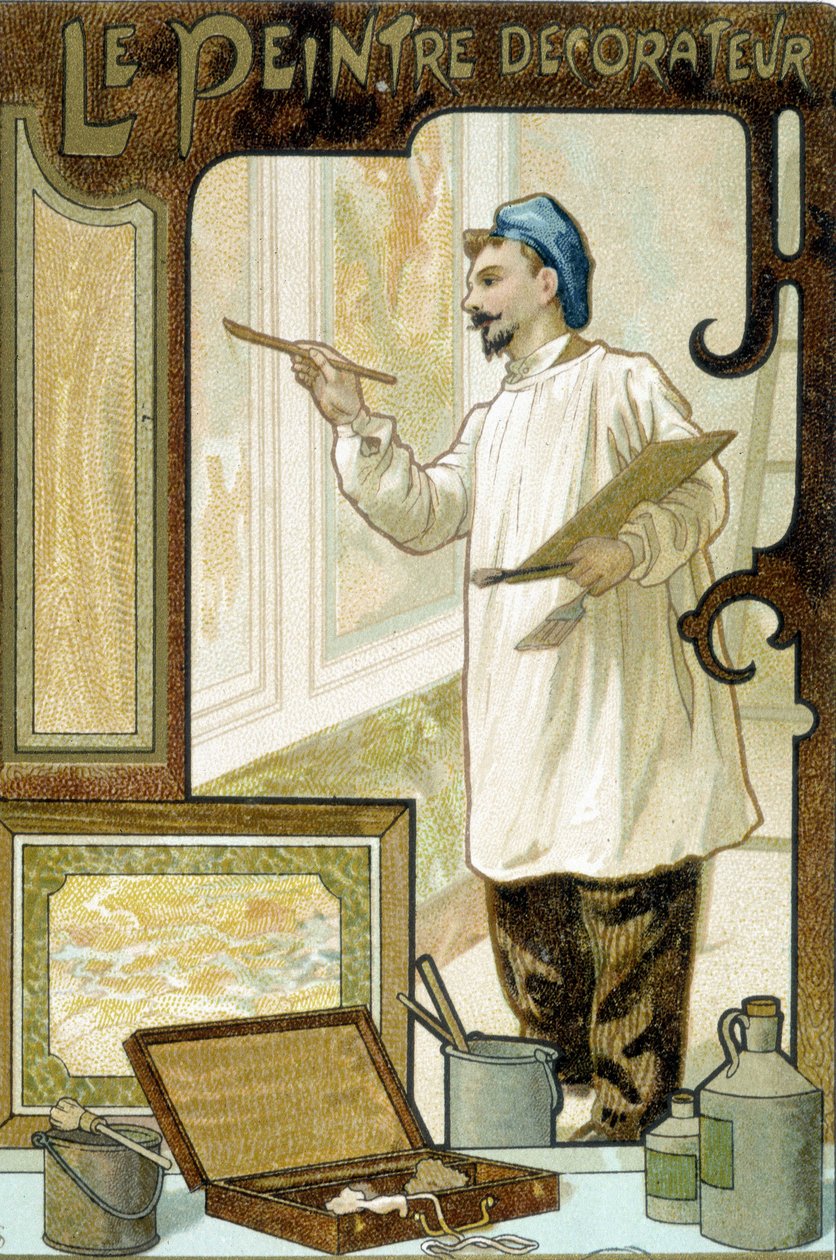 Ambachtsman: de schilder-decorateur door French School