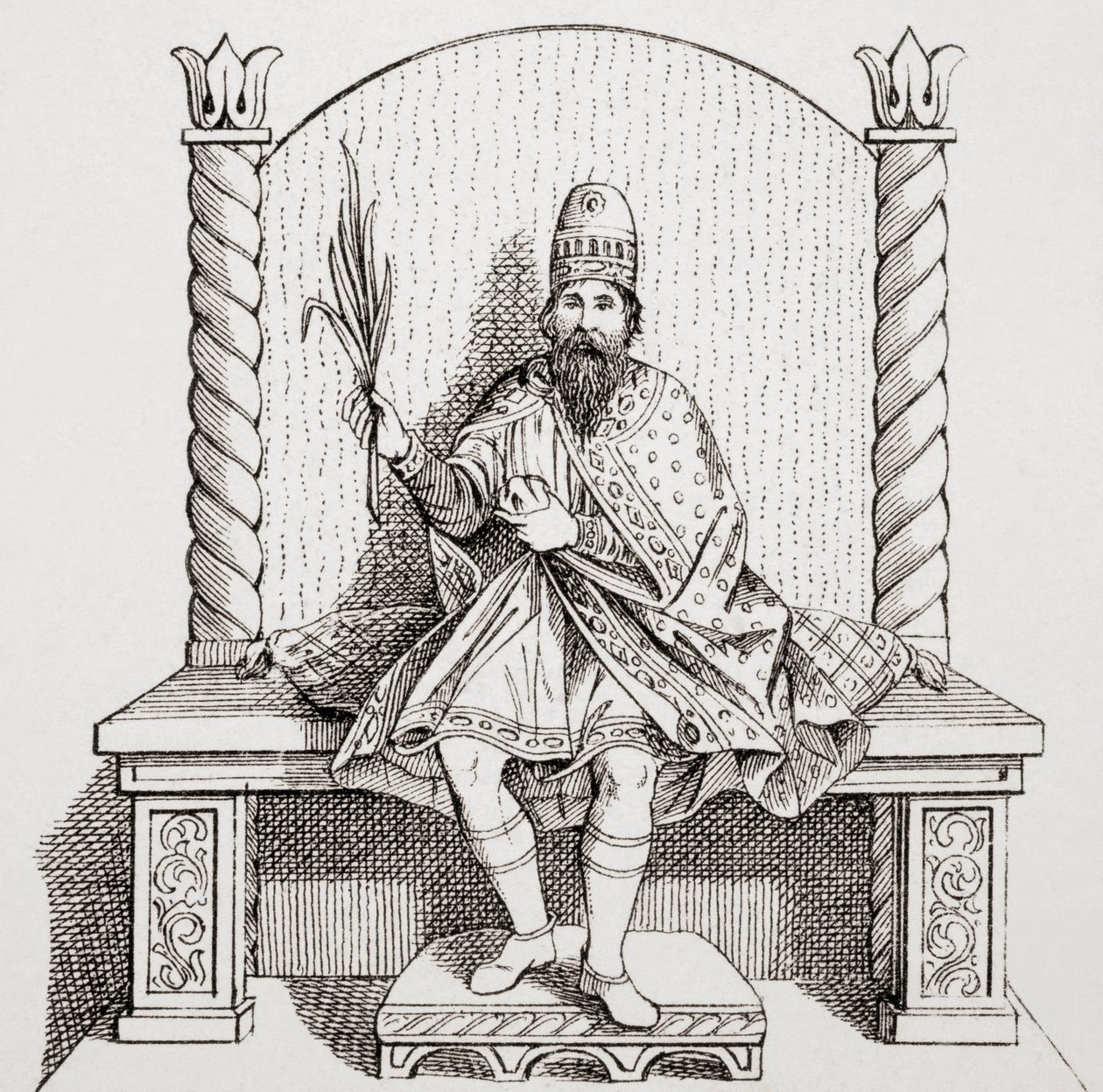Bonifatius III van Toscane, markgraaf van Toscane, ook bekend als Bonifatius IV of Bonifatius van Canossa, 985-1052, uit L