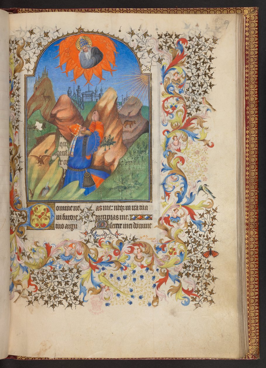 Getijdenboek, Add MS 32454 f.59r, Frankrijk door French School
