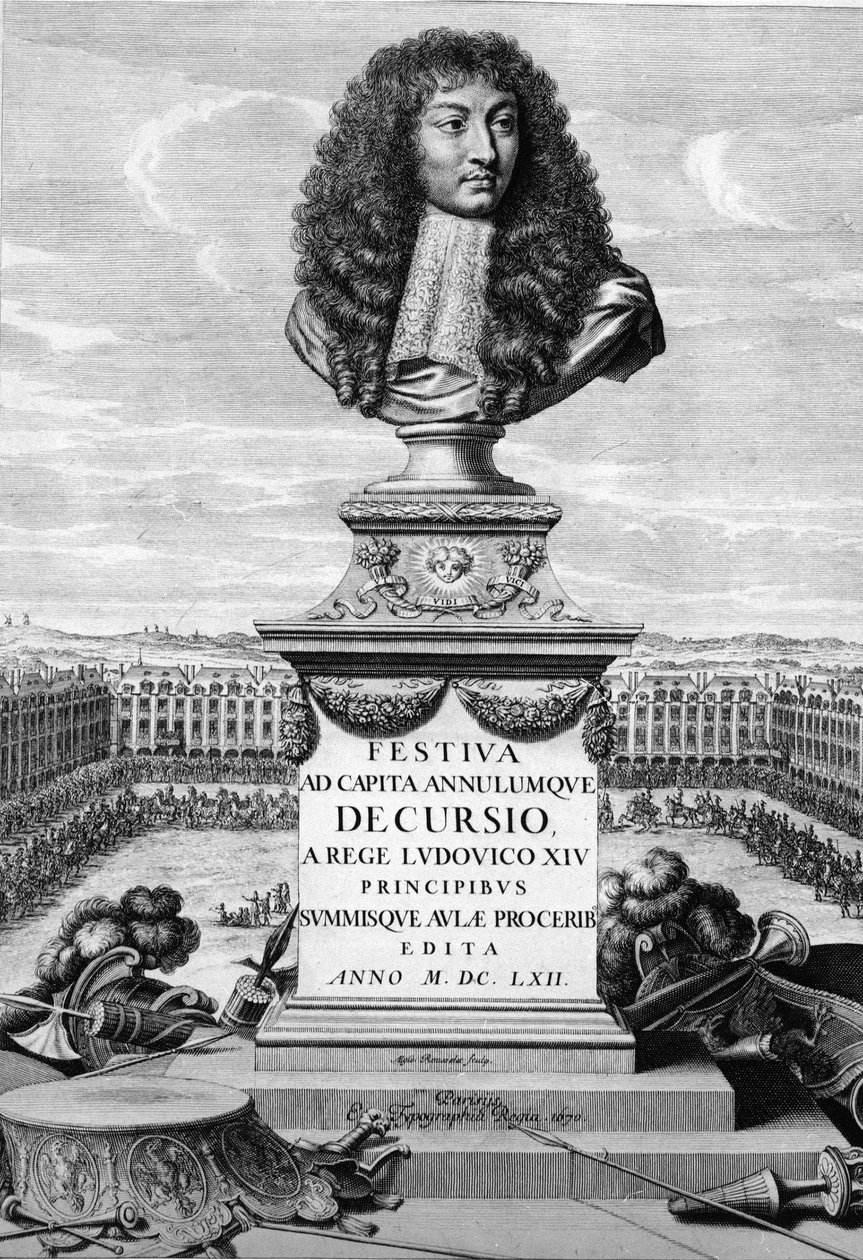 Buste van Lodewijk XIV de Grote (1638-1715) - in 