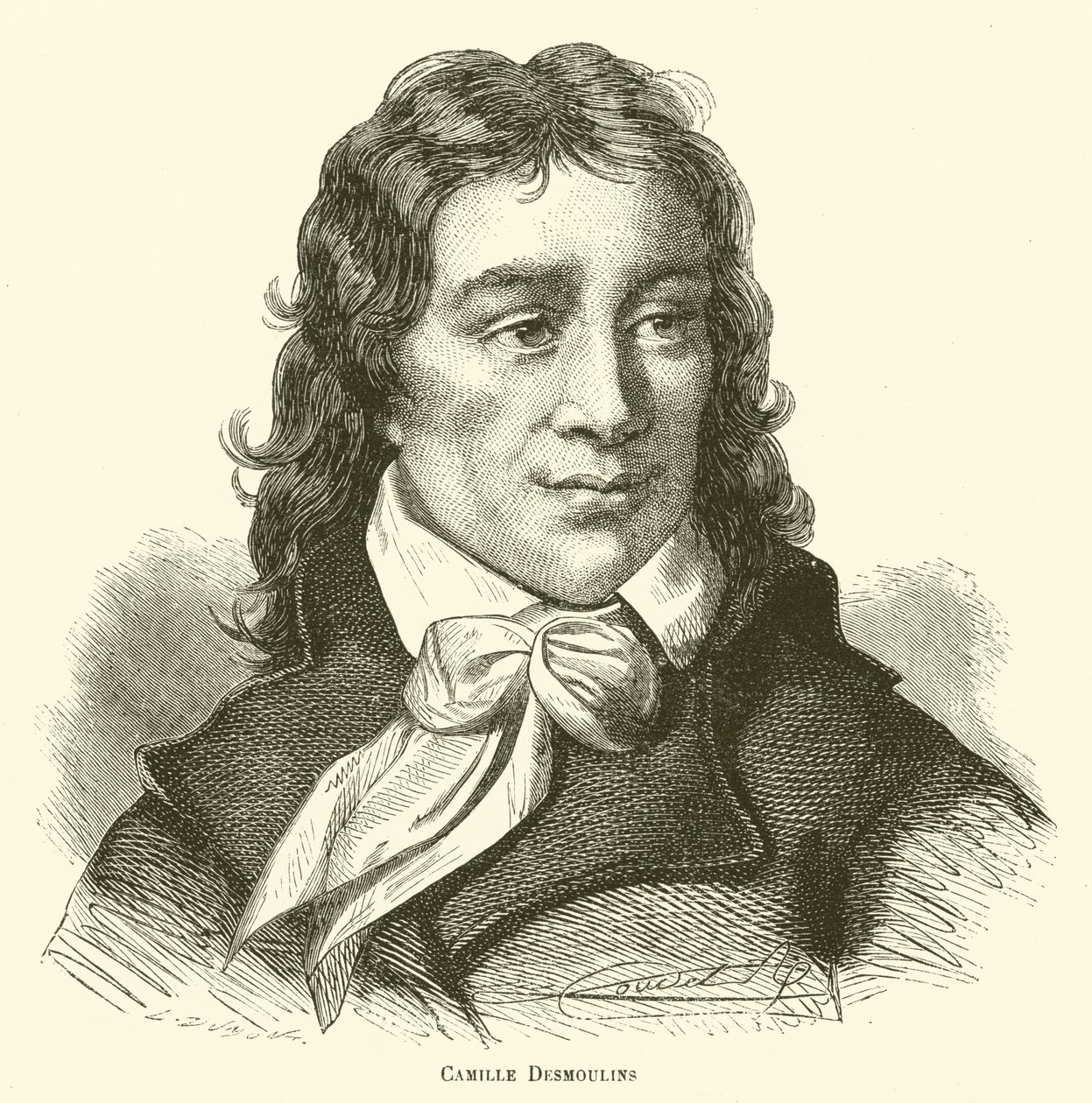Camille Desmoulins (gravure) door French School