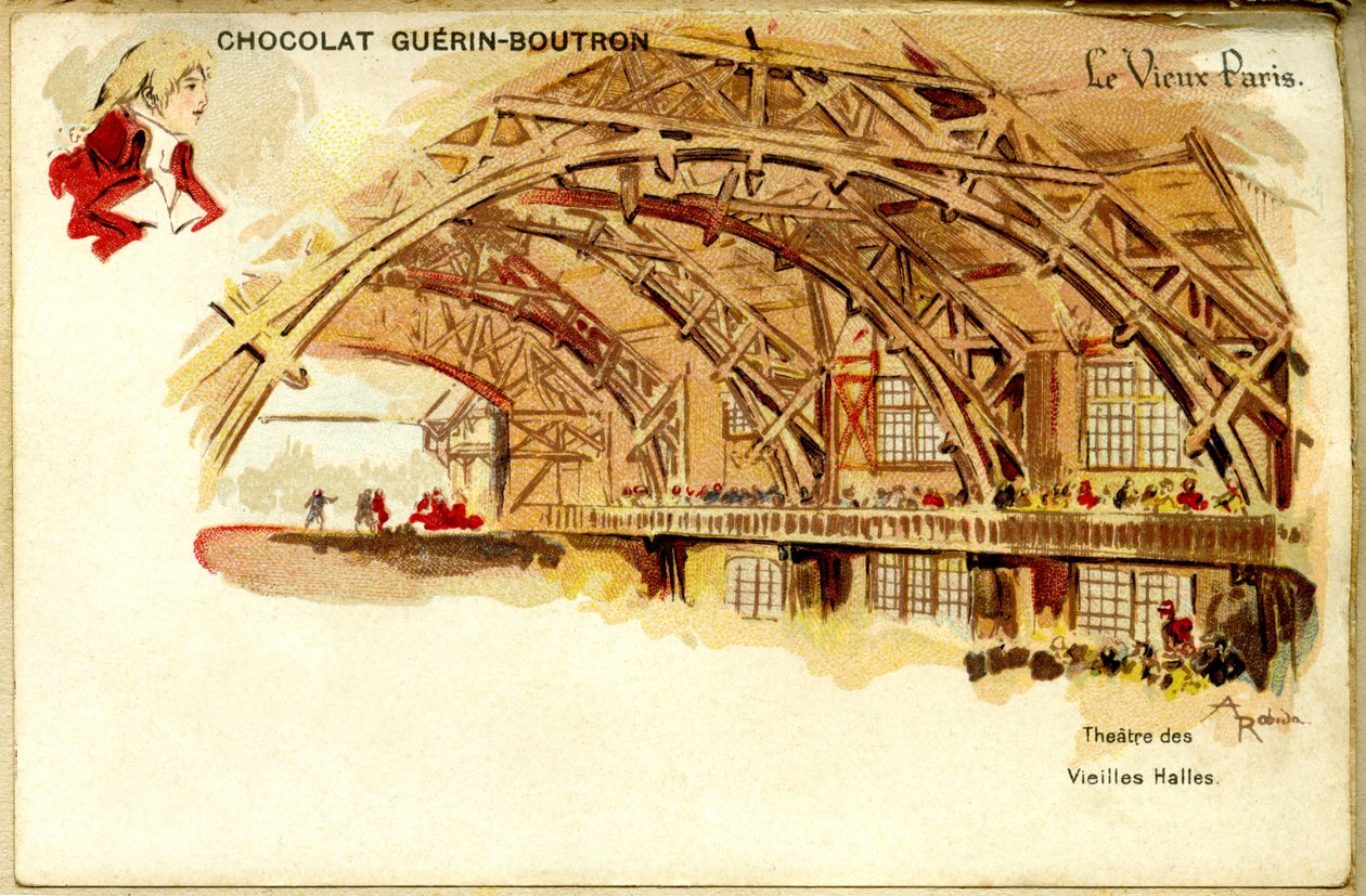 Chocolade Chromolithografie Guerin Boutron