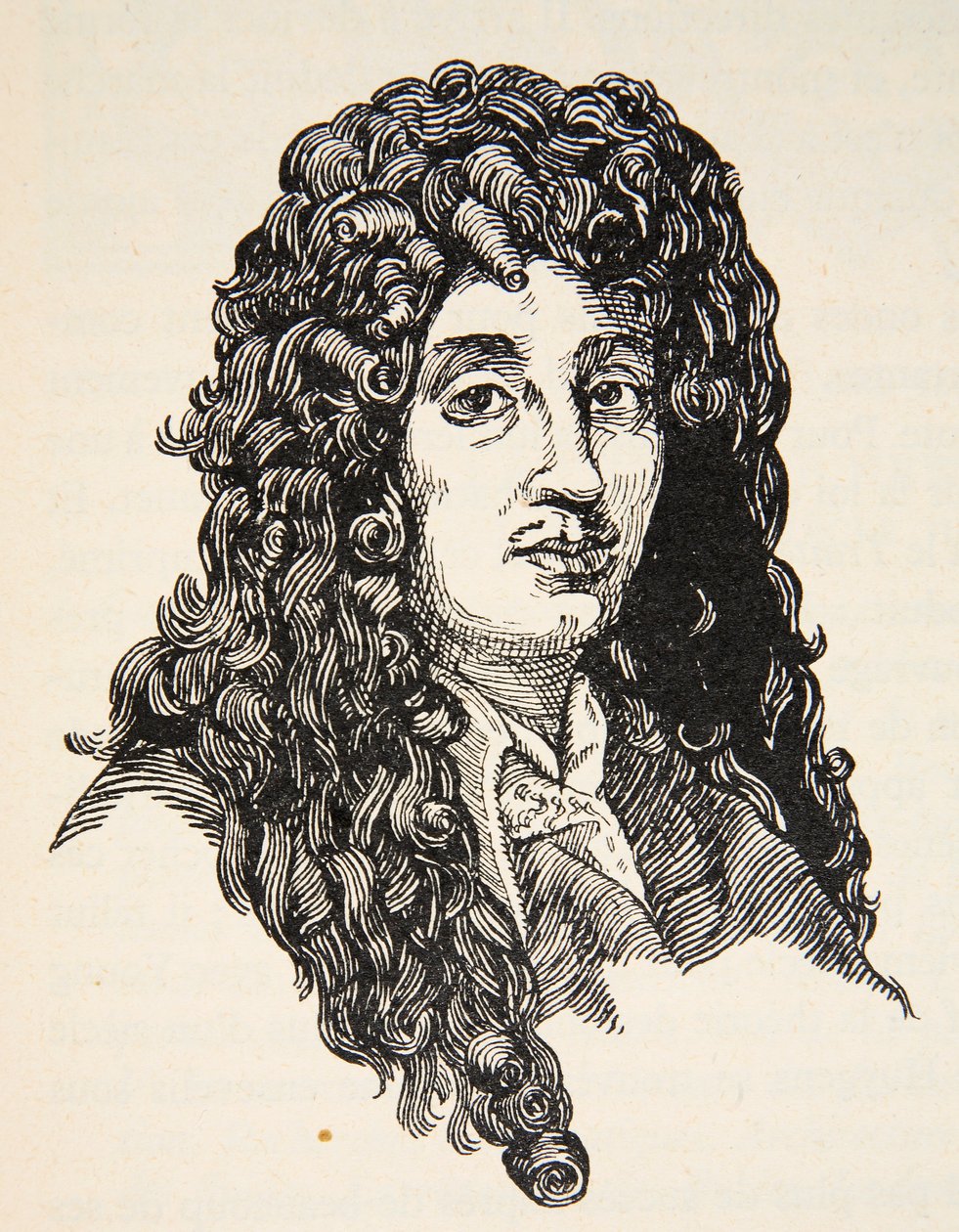 Christiaan Huygens, kopie door Boris Mestchersky (d.1957) illustratie uit Histoire de la Nation Francaise, Sciences, Volumes I & II, door Gabriel Hanotaux (1853-1944), 1924 door French School