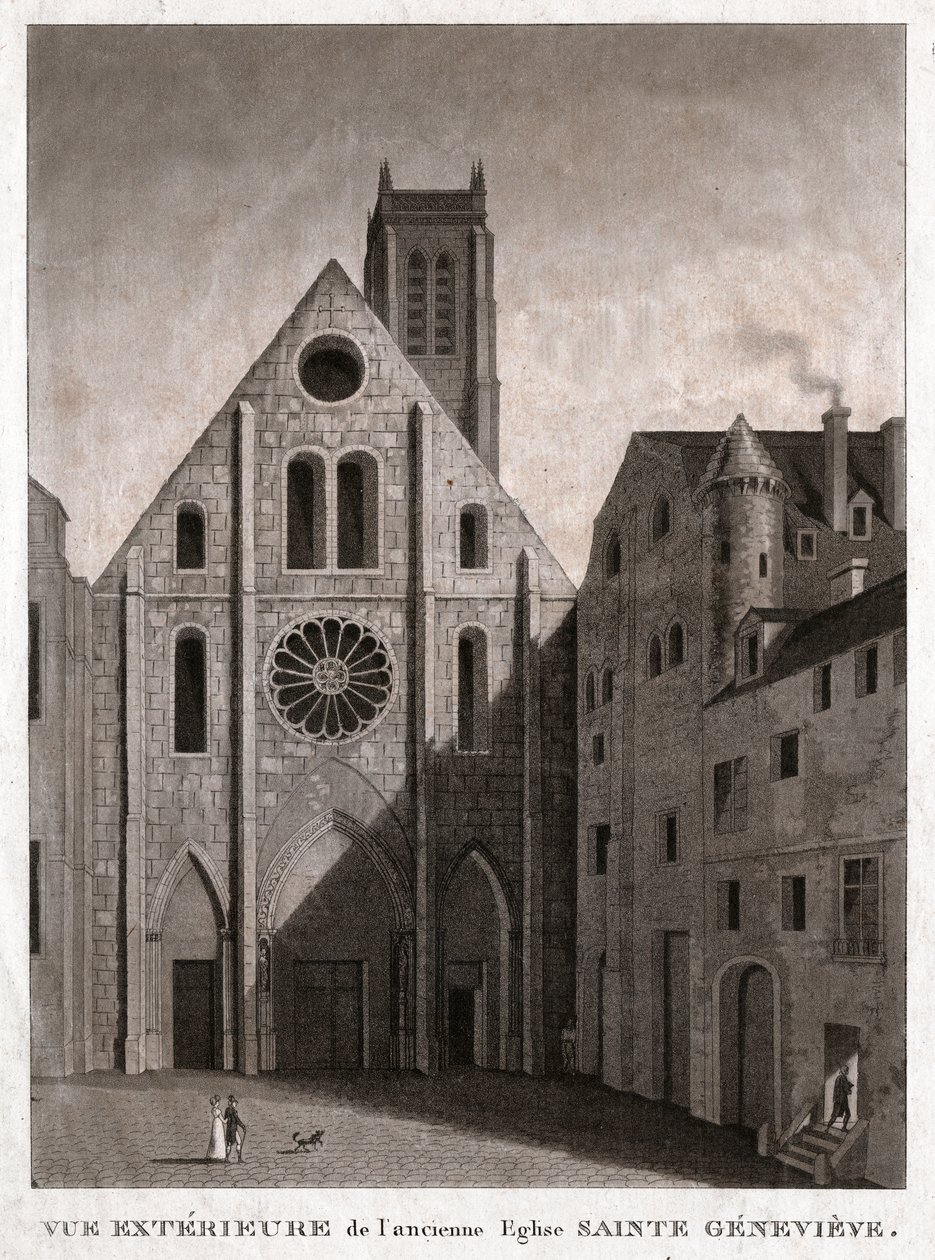 Kerk van St. Genevieve door French School