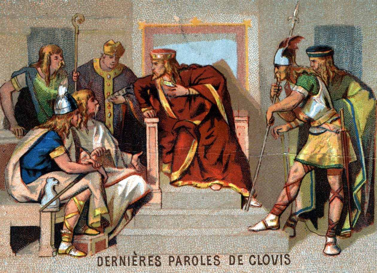 Laatste woorden van Clovis: 