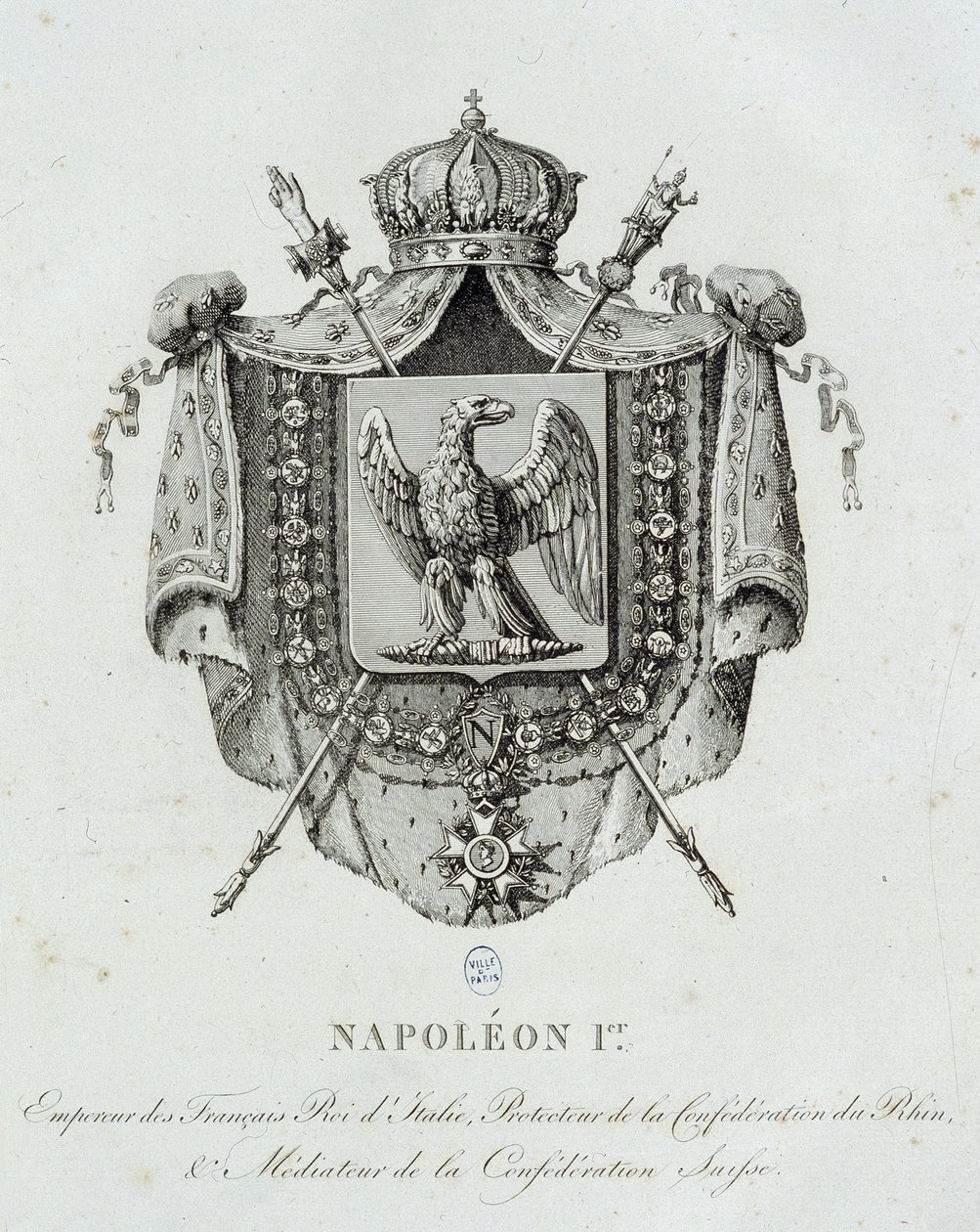 Wapen van Napoleon 1er - in 
