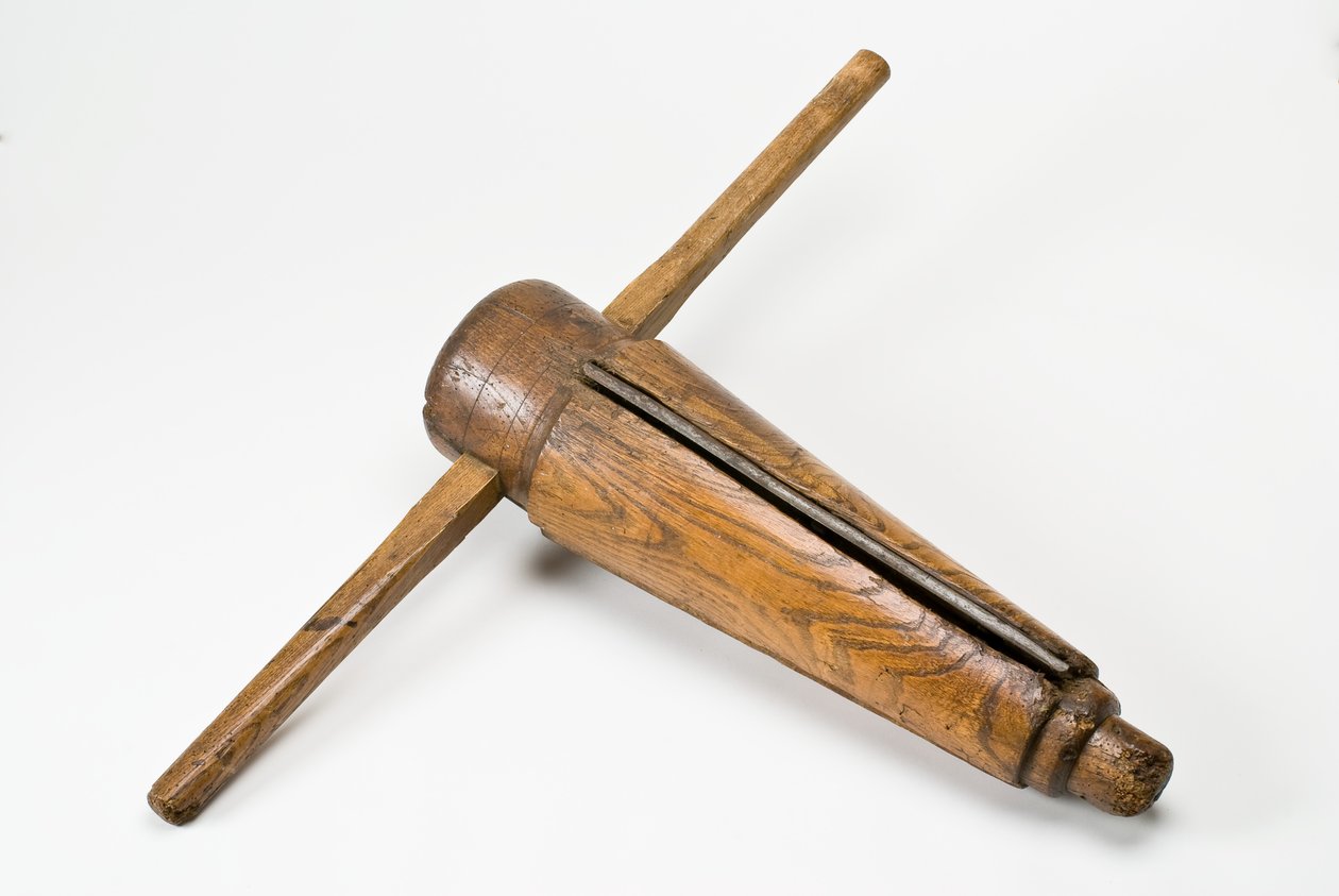 Kegelvormige lepelboor of ruimer, 16e of 17e eeuw door French School
