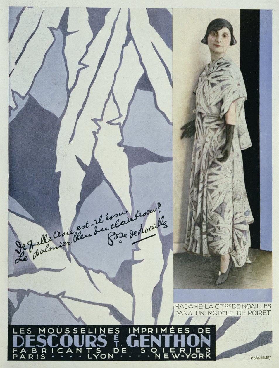 Gravin Anna de Noailles uit Vogue, 1930 door French School
