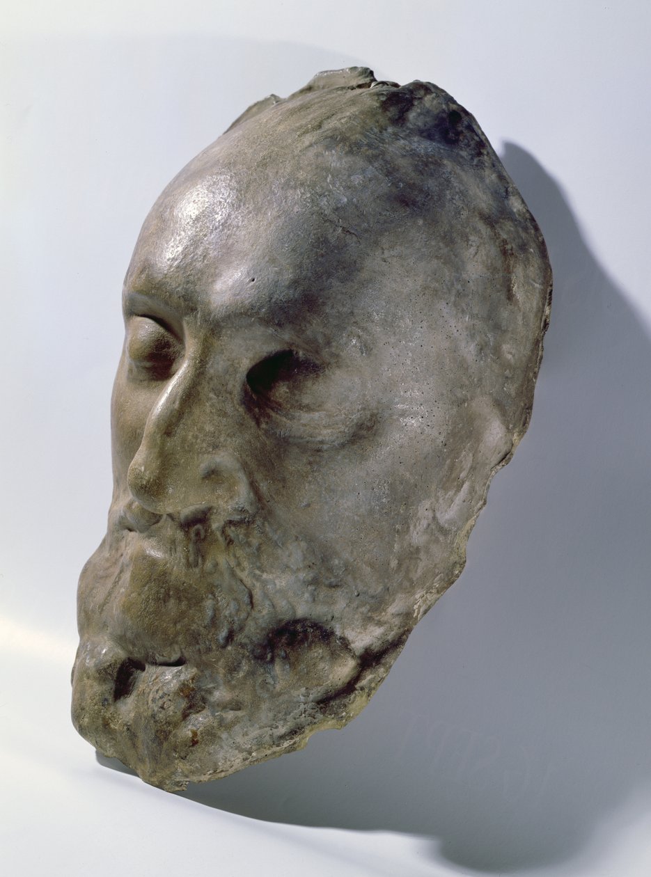 Dodenmasker van Henri IV (1553-1610) koning van Frankrijk door French School