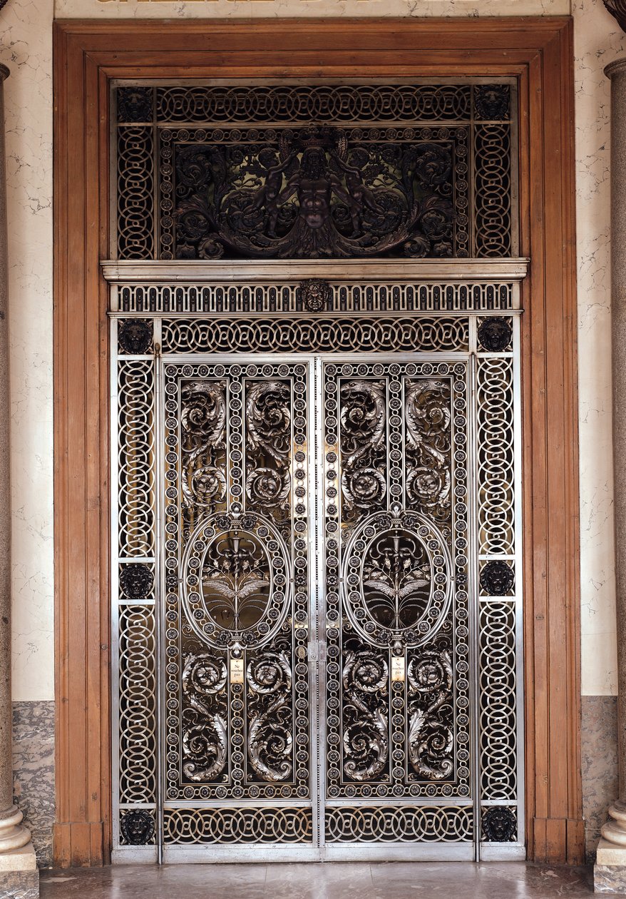 Decoratieve poorten van de Galerie d