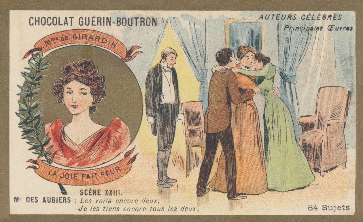 Delphine Gay vrouw van Girardin (1804-1855), Franse schrijfster en journaliste, auteur van 
