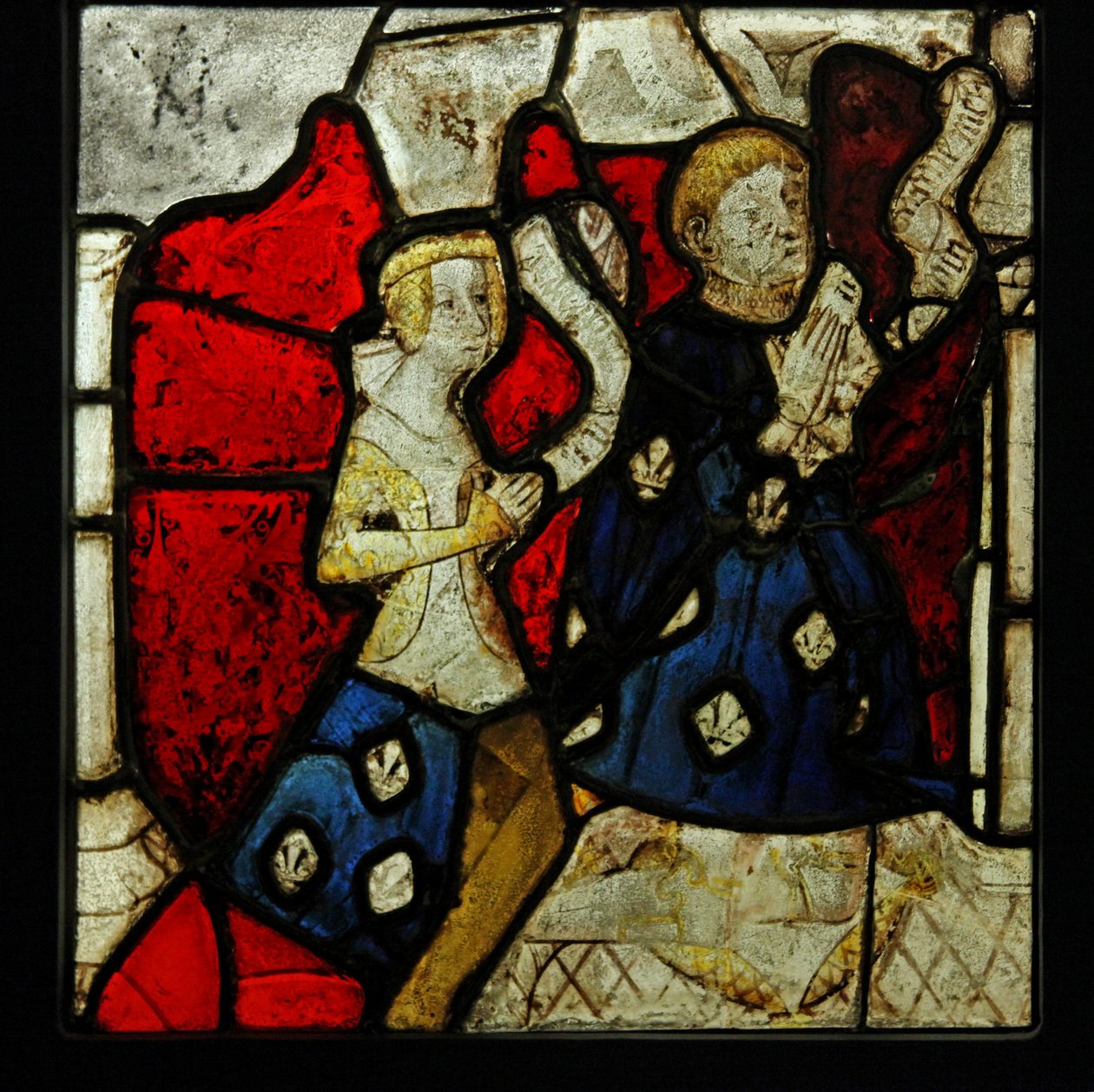 Twee deuren, oorspronkelijk uit de Kerk van Betton, Bretagne door French School