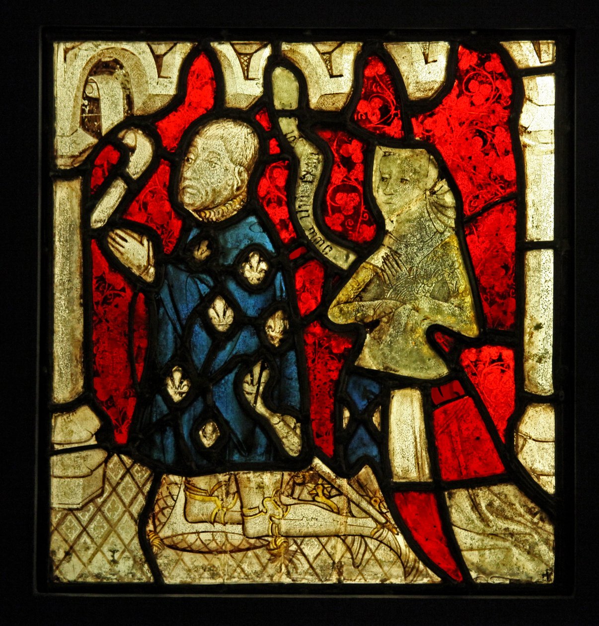 Twee deuren, oorspronkelijk uit de Kerk van Betton, Bretagne door French School