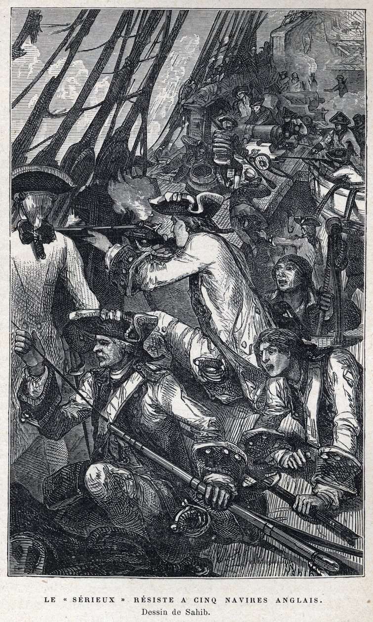Ontdekt Canada: Jacques Pierre de Taffanel de la Jonquiere (1685-1752) Franse marineofficier aan het hoofd van het Franse schip 