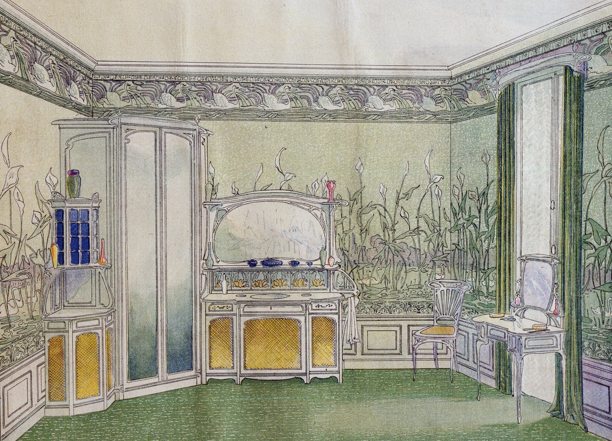 Kleedkamer van Maison Barbedienne-Dumas door French School