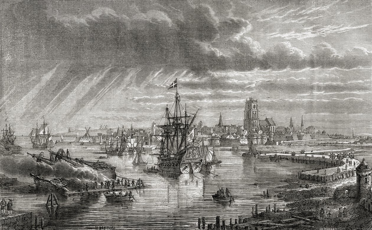 Duinkerken, Frankrijk, in de 18e eeuw, uit 