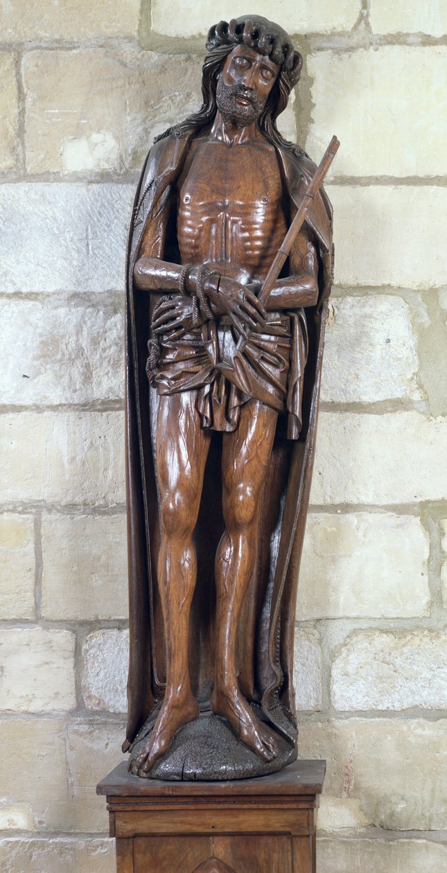 Ecce Homo (hout) door French School