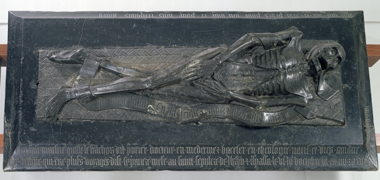 Beeld van Guillaume Lefranchois (gest. 1446) bekend als Potier, Doctor en Kanunnik van Bethune, 1446 door French School