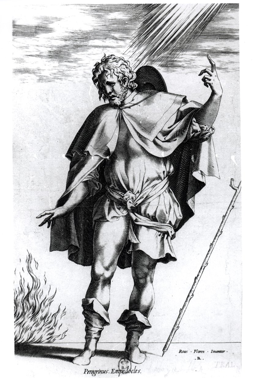 Empedocles (ca.490-435 v.Chr.) door French School