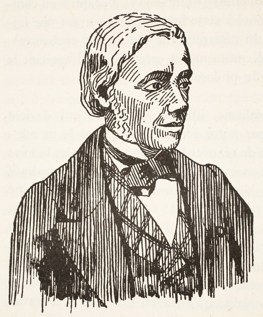 Felix Ravaisson, illustratie uit Histoire de la Nation Francaise, Sciences, Volumes I & II, door Gabriel Hanotaux, 1924 door French School