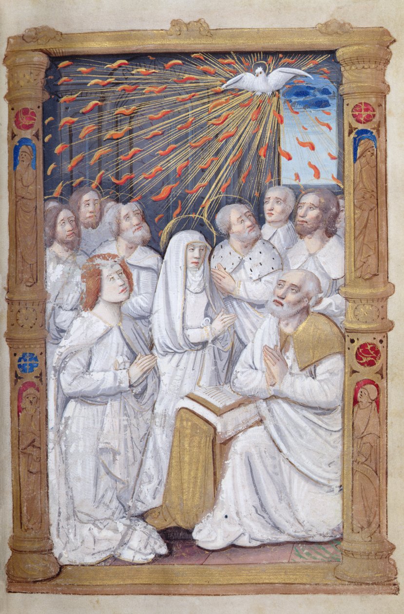 Pinksteren, uit Heures a lUsage de Rome door French School