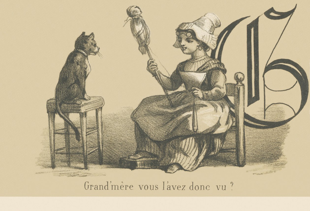 Oma, heb je hem gezien? door French School