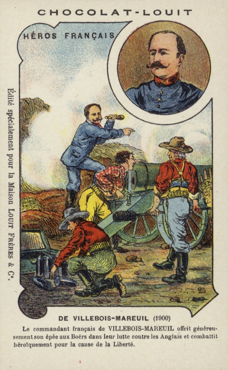 George de Villebois-Mareuil, Frans soldaat die voor de Boeren vocht tijdens de Boerenoorlog door French School