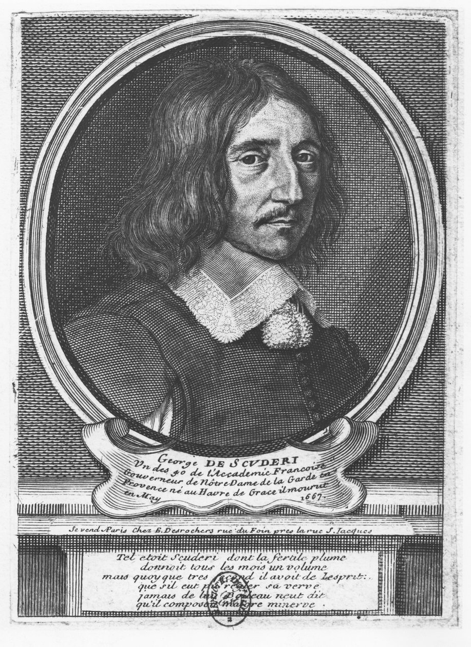 Georges de Scudéry (gravure) door French School