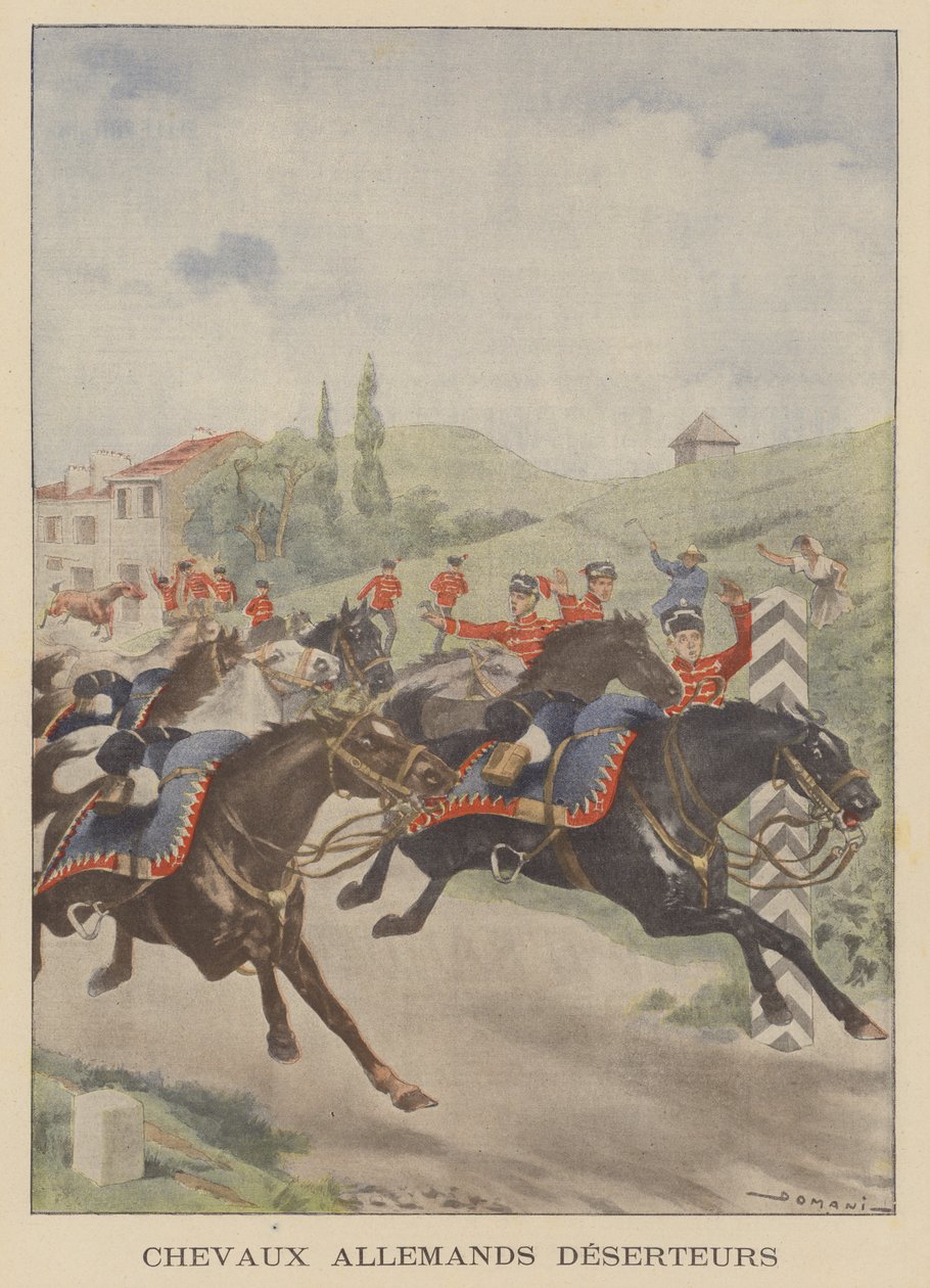 Duitse legerpaarden 