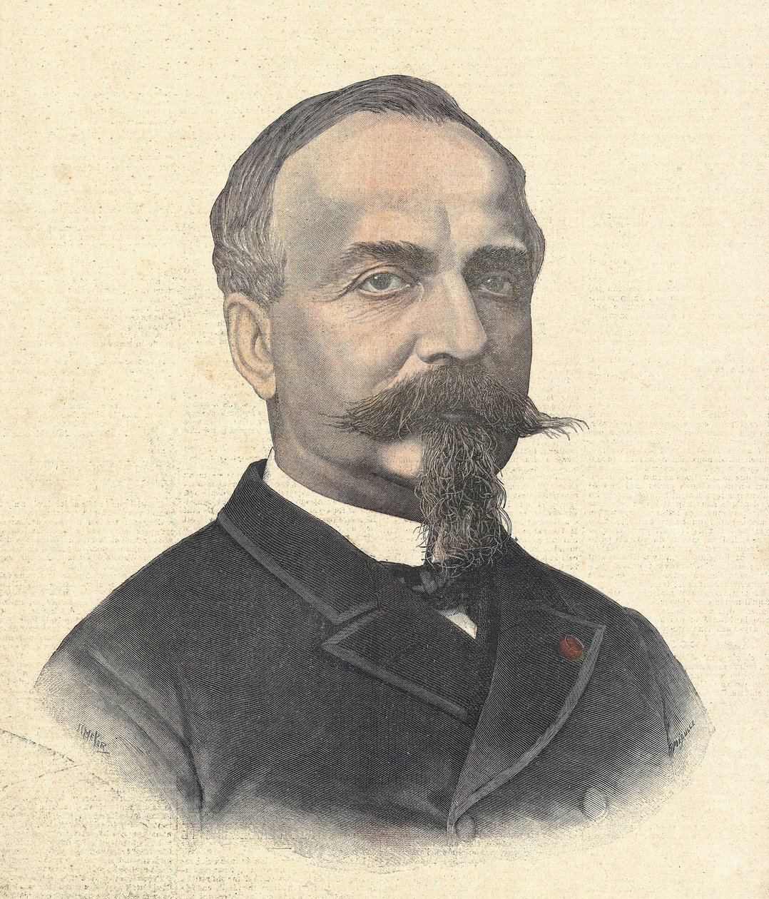 Gustave Noblemaire, de directeur van de spoorwegmaatschappij Paris-Lyon-Méditerranée door French School