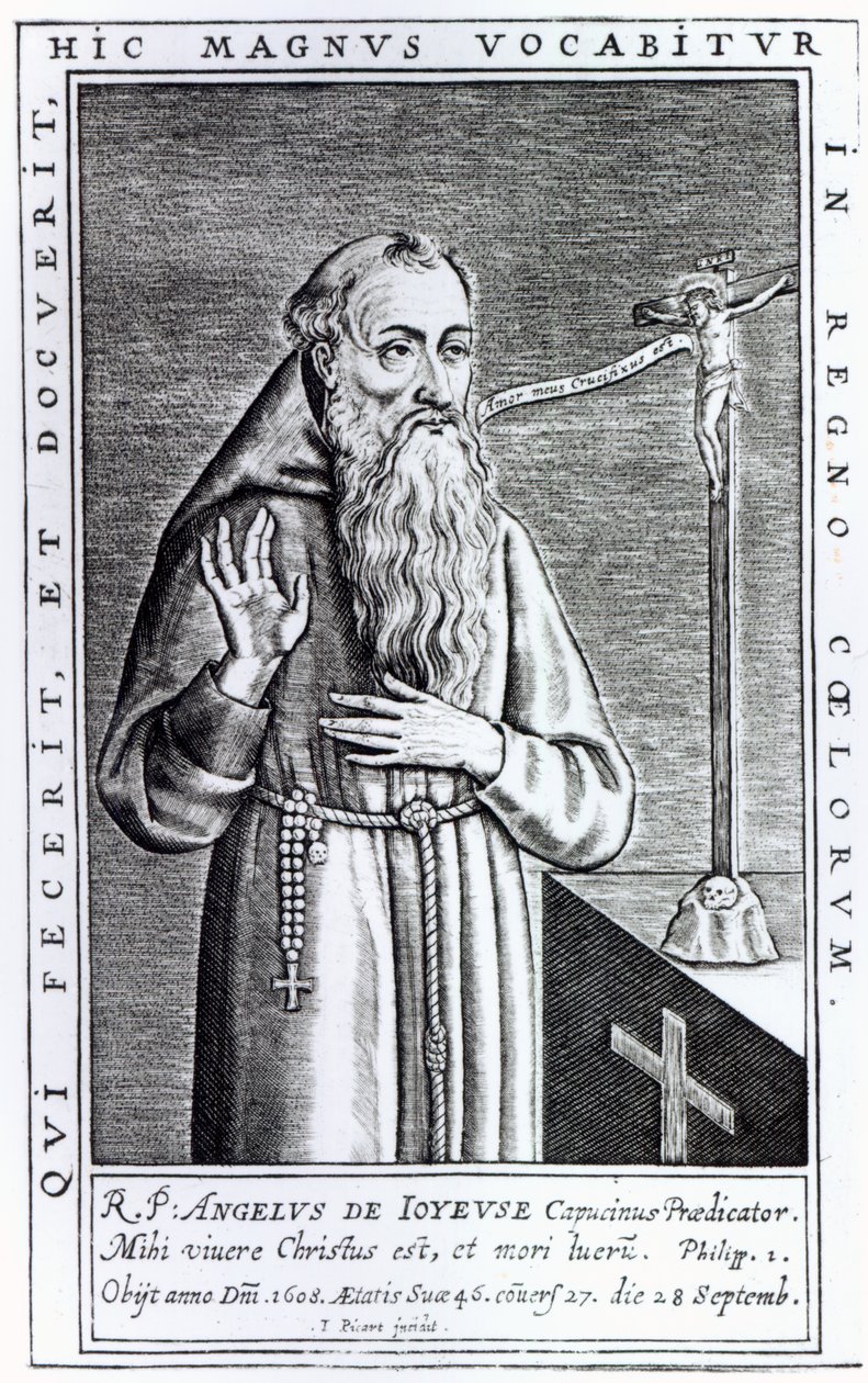 Henri, hertog van Joyeuse, bekend als Vader Angelus door French School