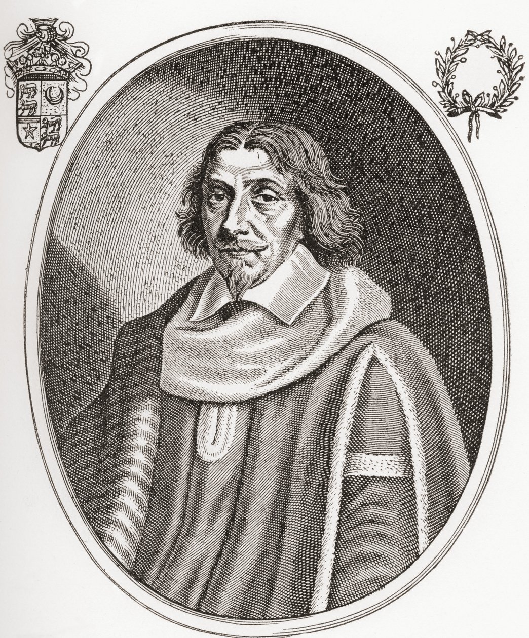 Henri de Mesmes, Heer van Roissy, Markies van Mongneville en Everly, 1575-1650. Franse magistraat en burgemeester van Parijs. Uit Les Heures Libres gepubliceerd 1908. door French School