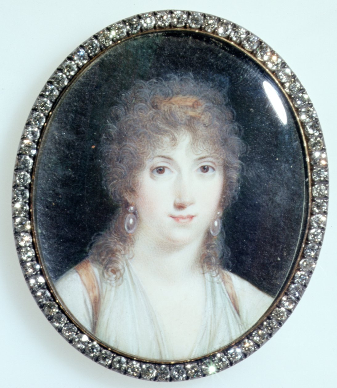 Henriette Lucy Dillon (1770-1853) Markiezin de la Tour du Pin Gouvernet, c.1802 door French School