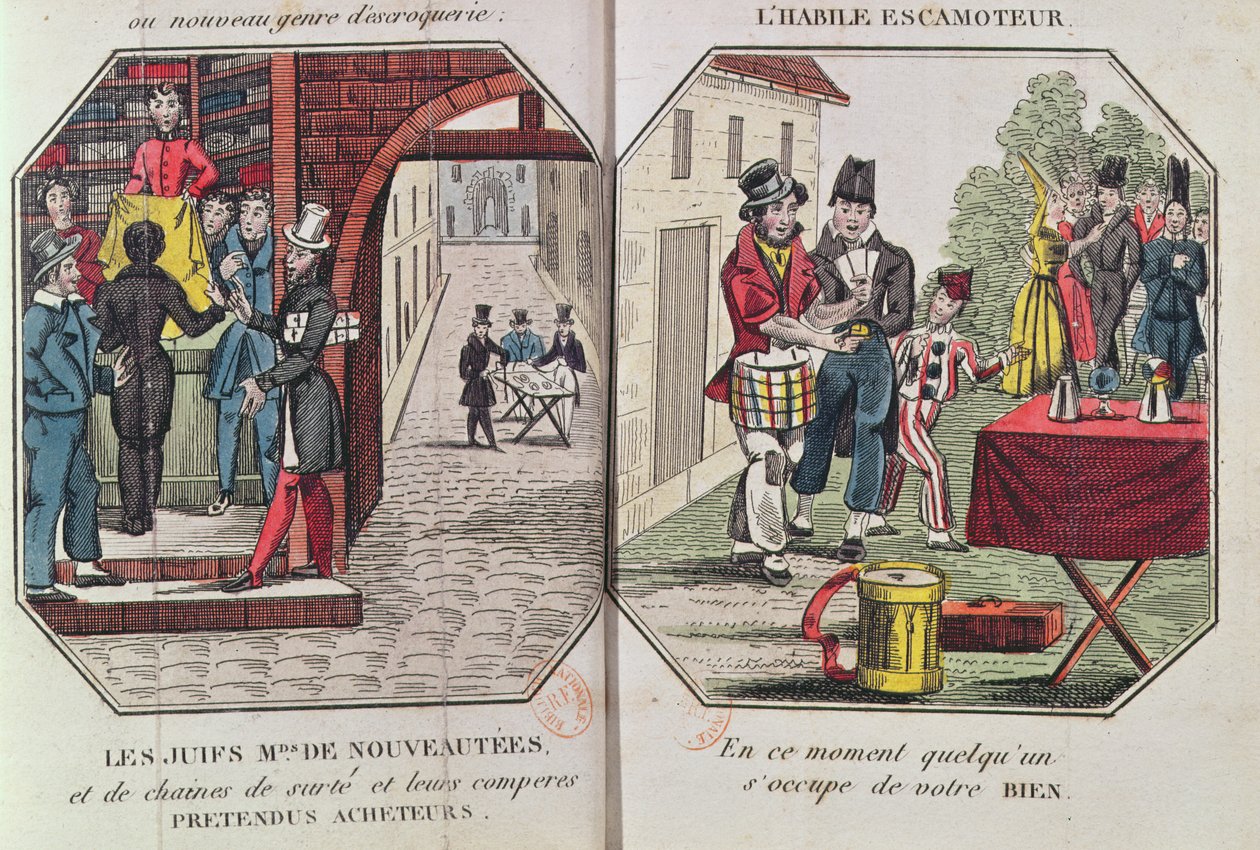 Illustratie voor Le Paravoleur ou L