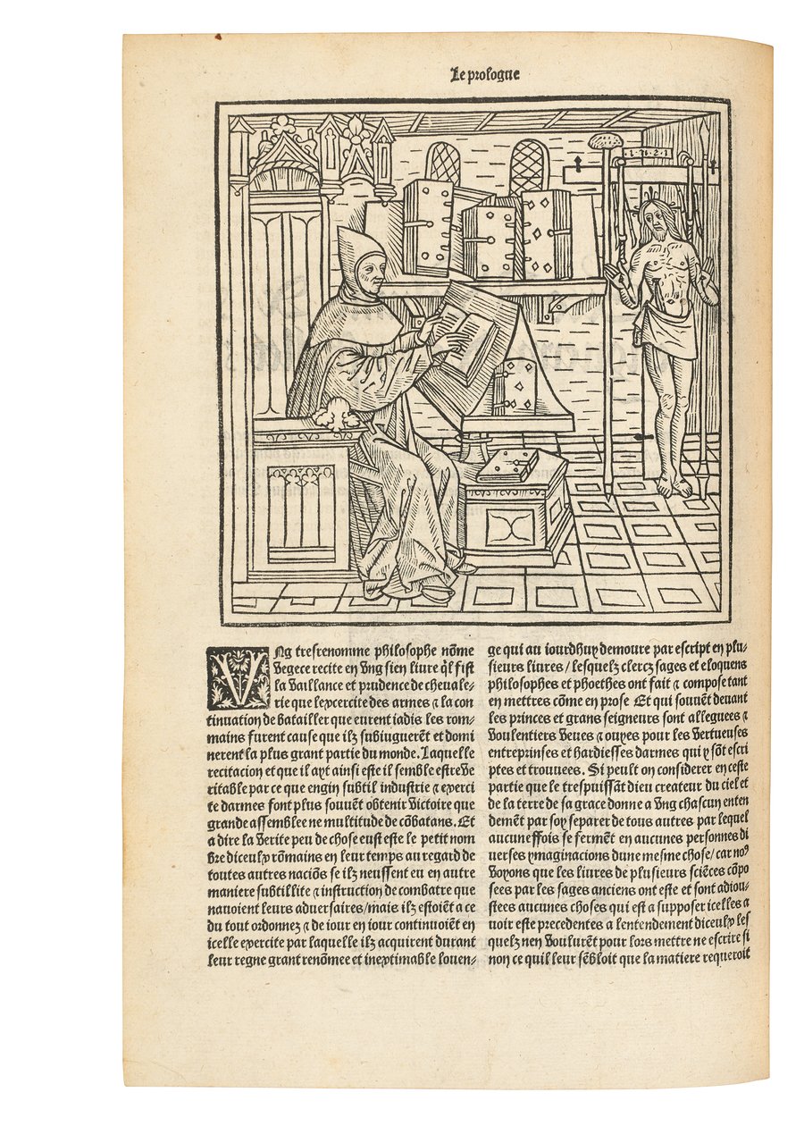 Illustratie uit de Kroniek van Enguerrand de Monstrelet, Parijs: François Regnault door French School