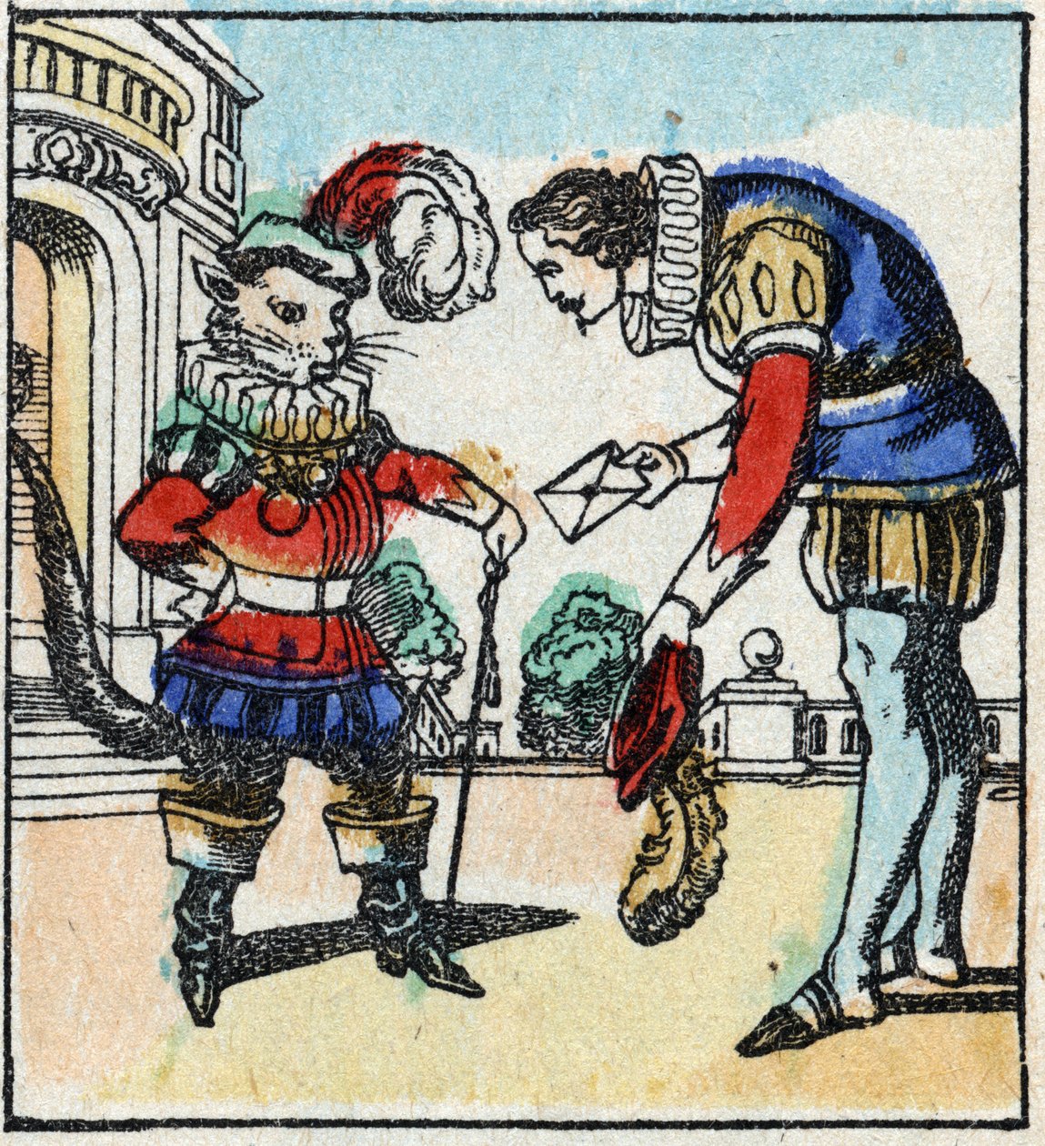 Illustratie van het sprookje 
