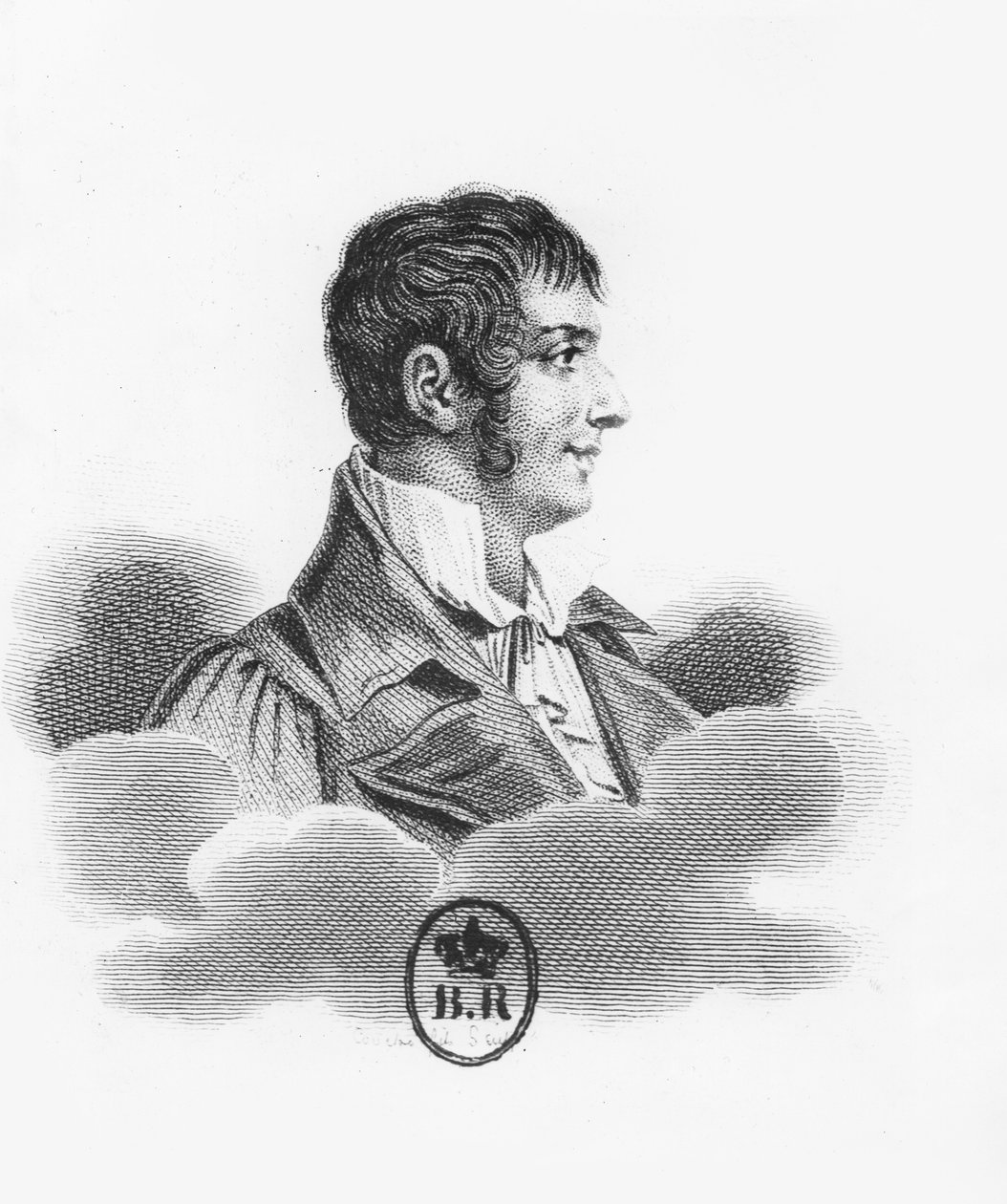 Jean-Charles-Julien Luce de Lancival (gravure) door French School