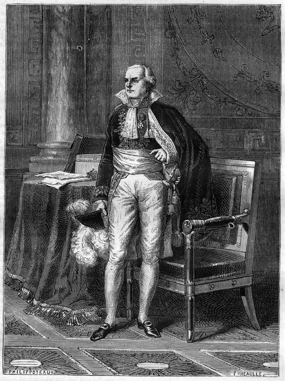 Jean Baptiste (Jean-Baptiste) de Nompere de Champagny (1756-1834) Hertog van Cadore - Jean-Baptiste de Nompere de Champagny (1756-1834), Hertog van Cadore, Franse politicus - in 