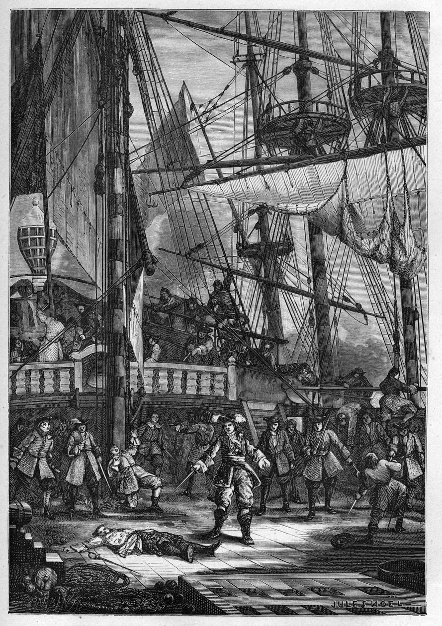 Jean Bart doodt de Nederlandse kapitein van de 