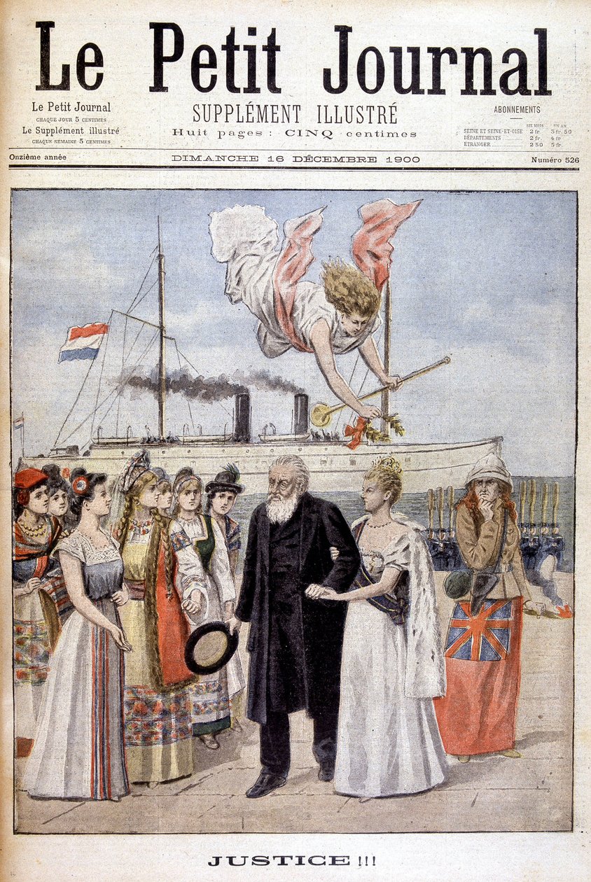 Gerechtigheid! : President Kruger komt de zaak van zijn volk in Nederland bepleiten bij Koningin Wilhelmina - in 