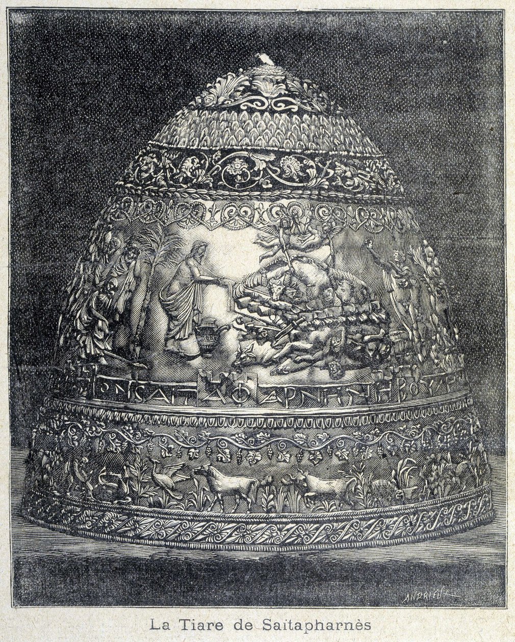 La tiara de Saitapharnès - in 