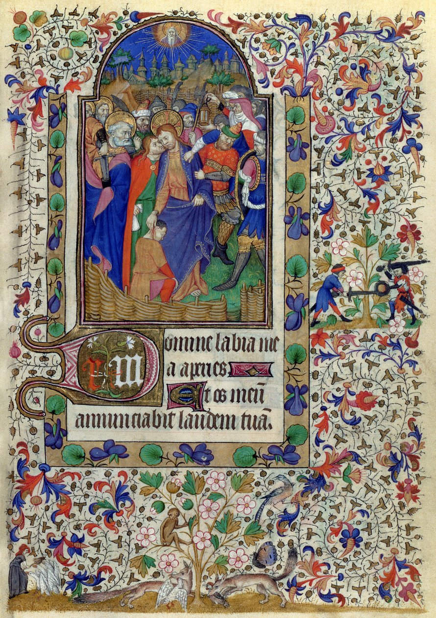 De kus van Judas, uit de Getijden van Marguerite d